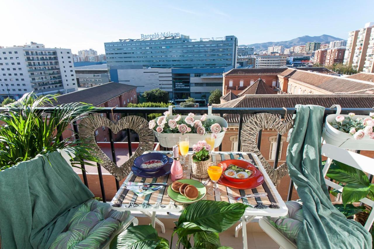 Malaga Center Flat Main Train Station Apartment Exterior photo
